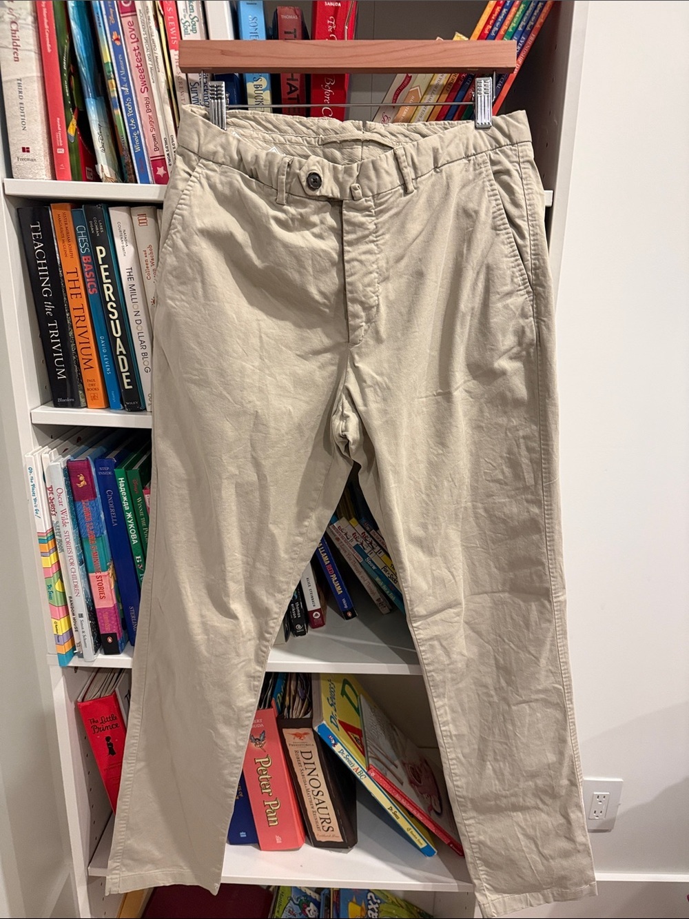 SuitSupply Porto Novo Chino Pants – Beige/Khaki size 48